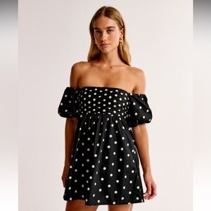 Emerson Off-The-Shoulder Dress Abercrombie